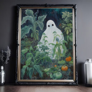 ghost wall art