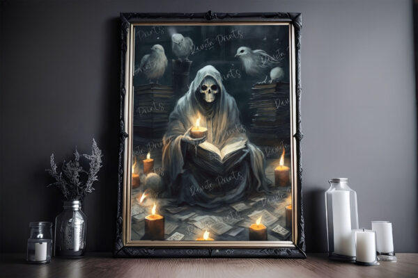 ghost wall art