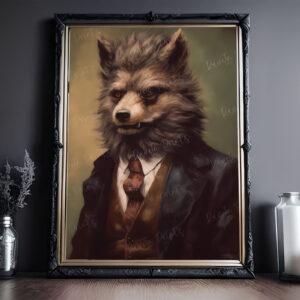 werewolf portrait