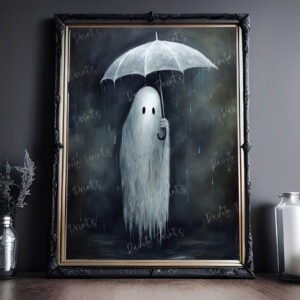 ghost in the rain