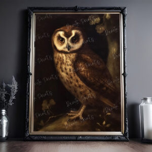 owl painting