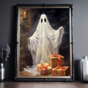 ghost wall art